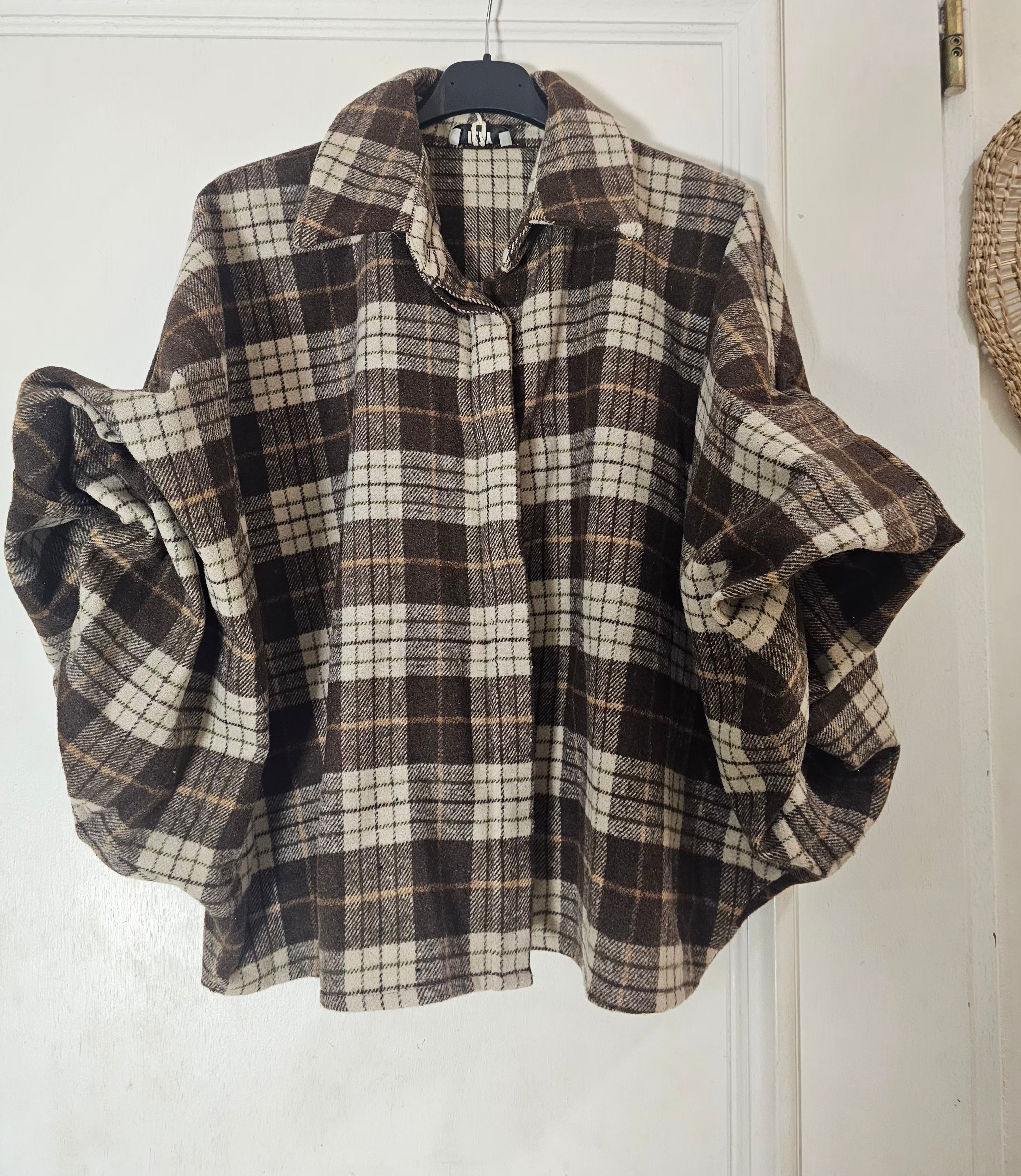 Chemise a grand carreaux