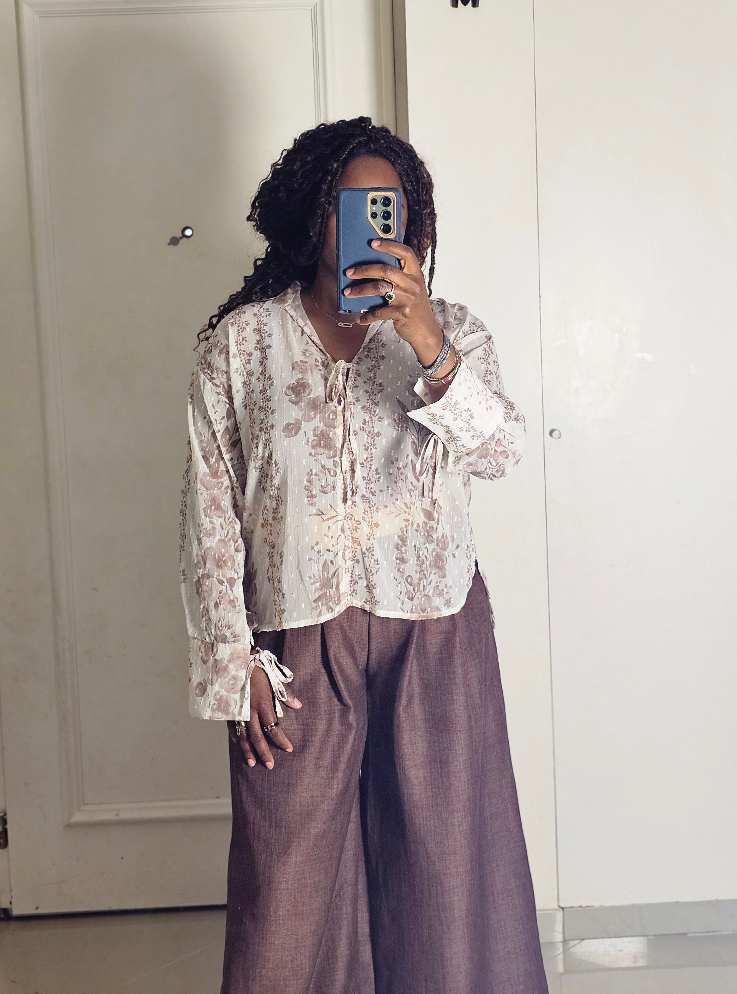 Chemise manches longues