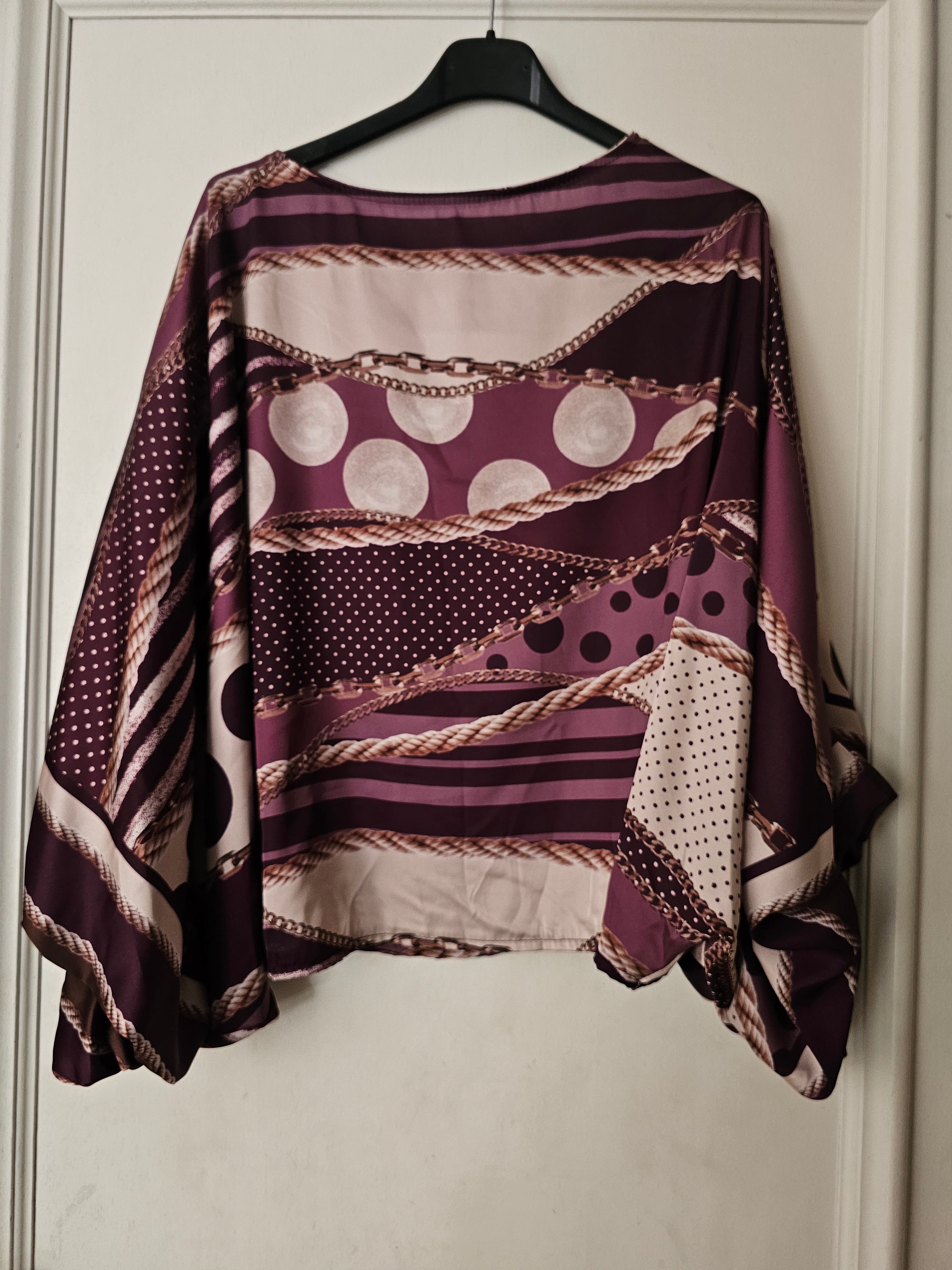 Blouse manche bouffante