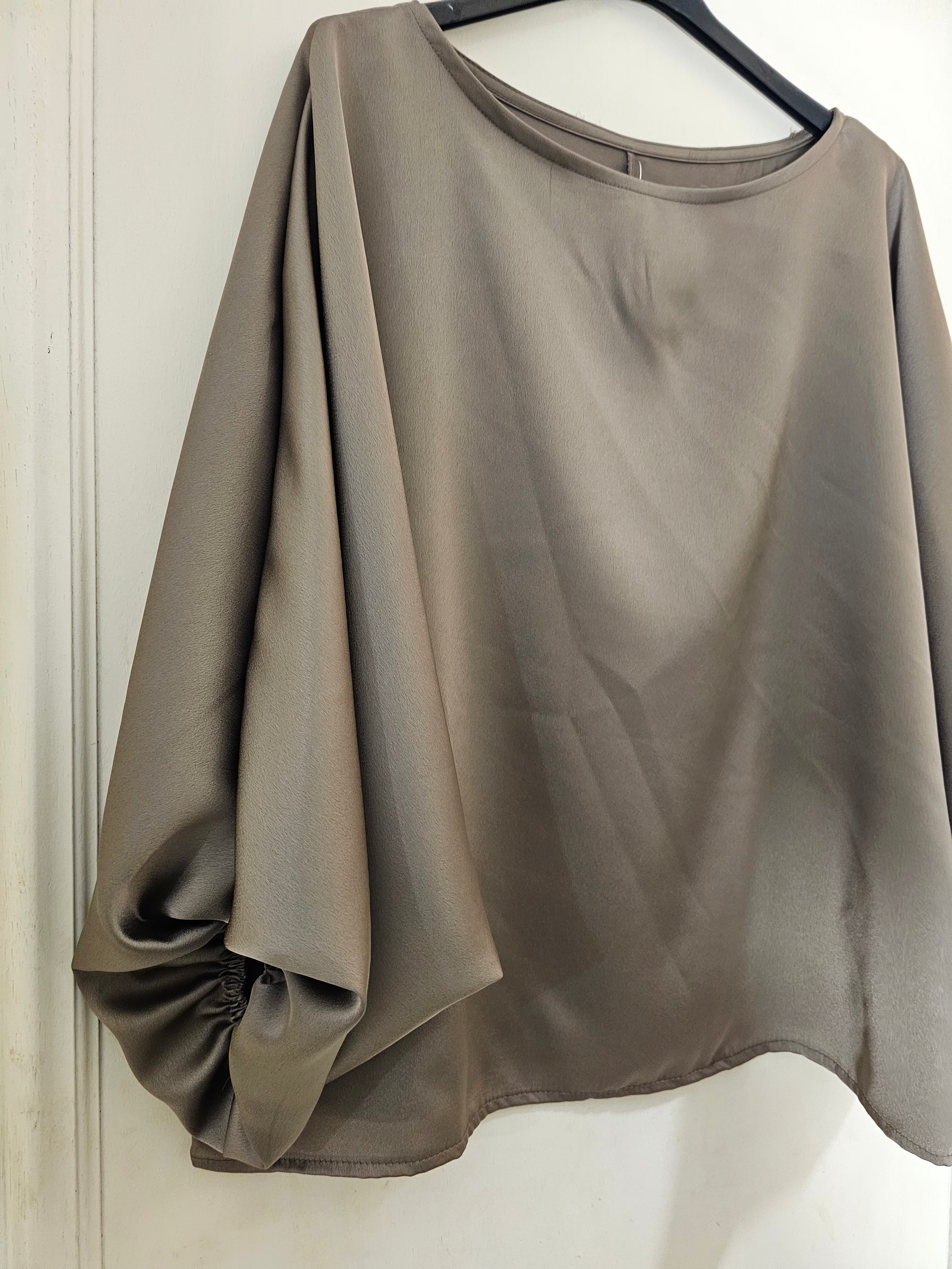 Blouse manche bouffante