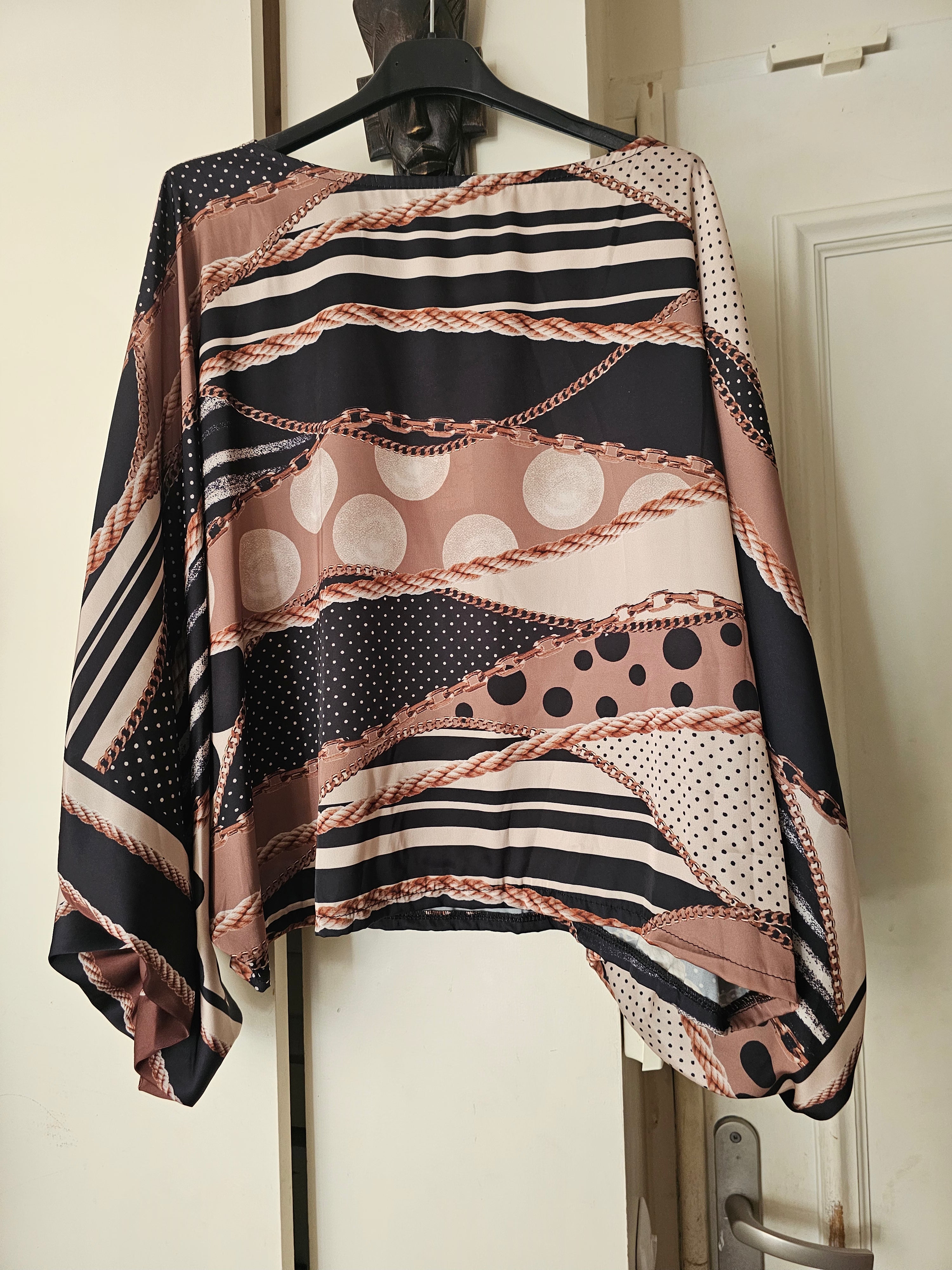 Blouse manche bouffante