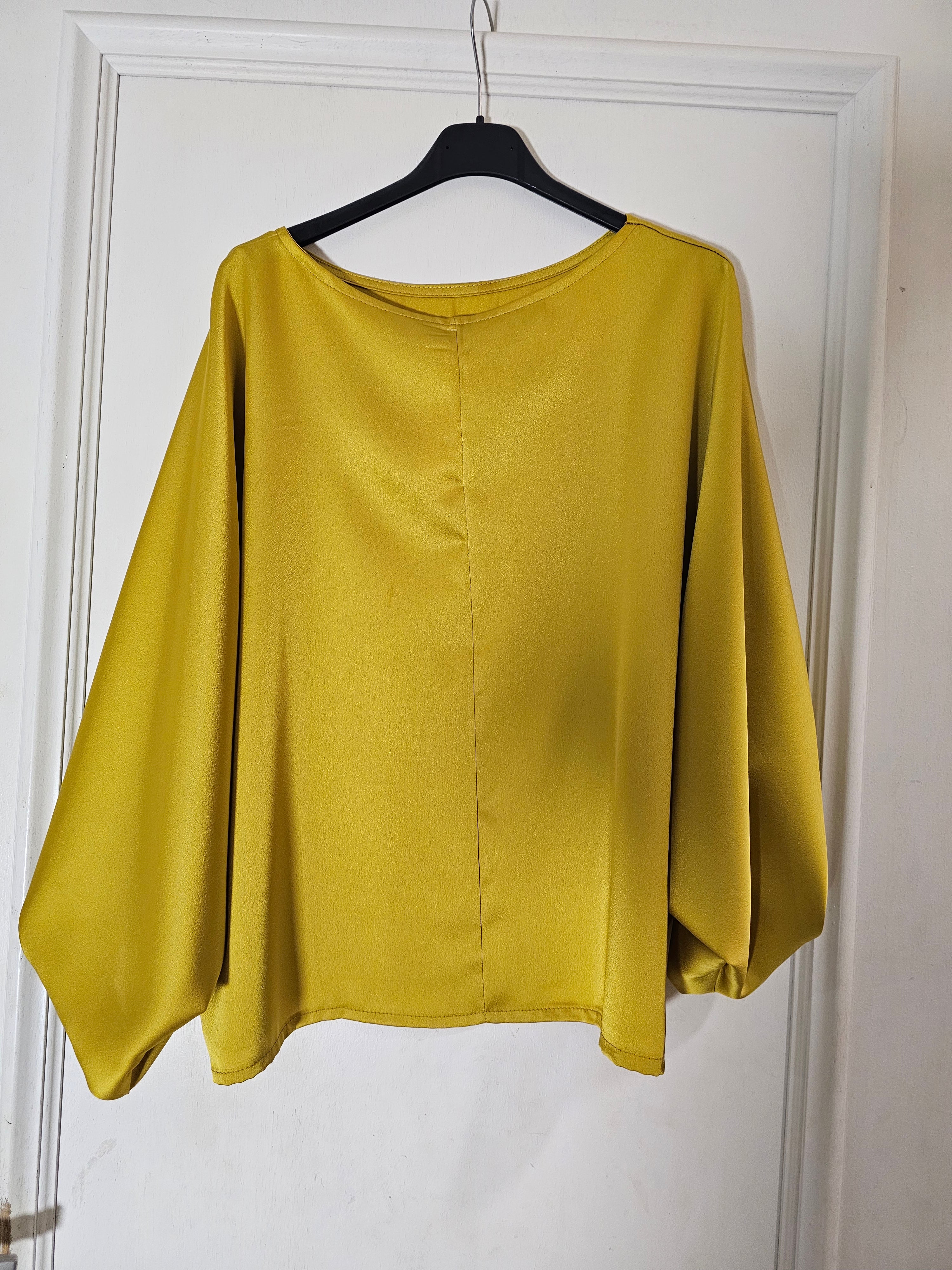 Blouse manche bouffante