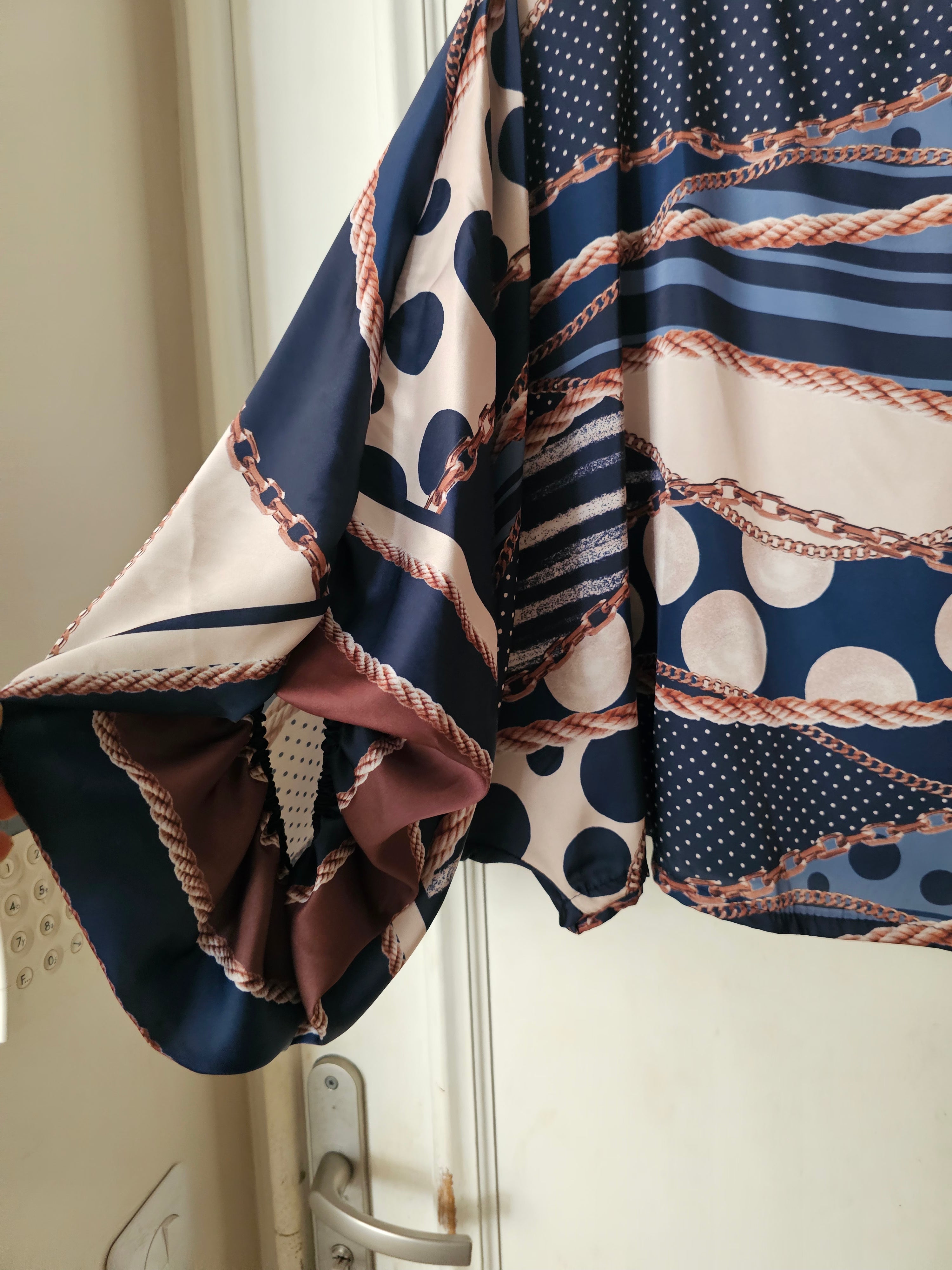 Blouse manche bouffante