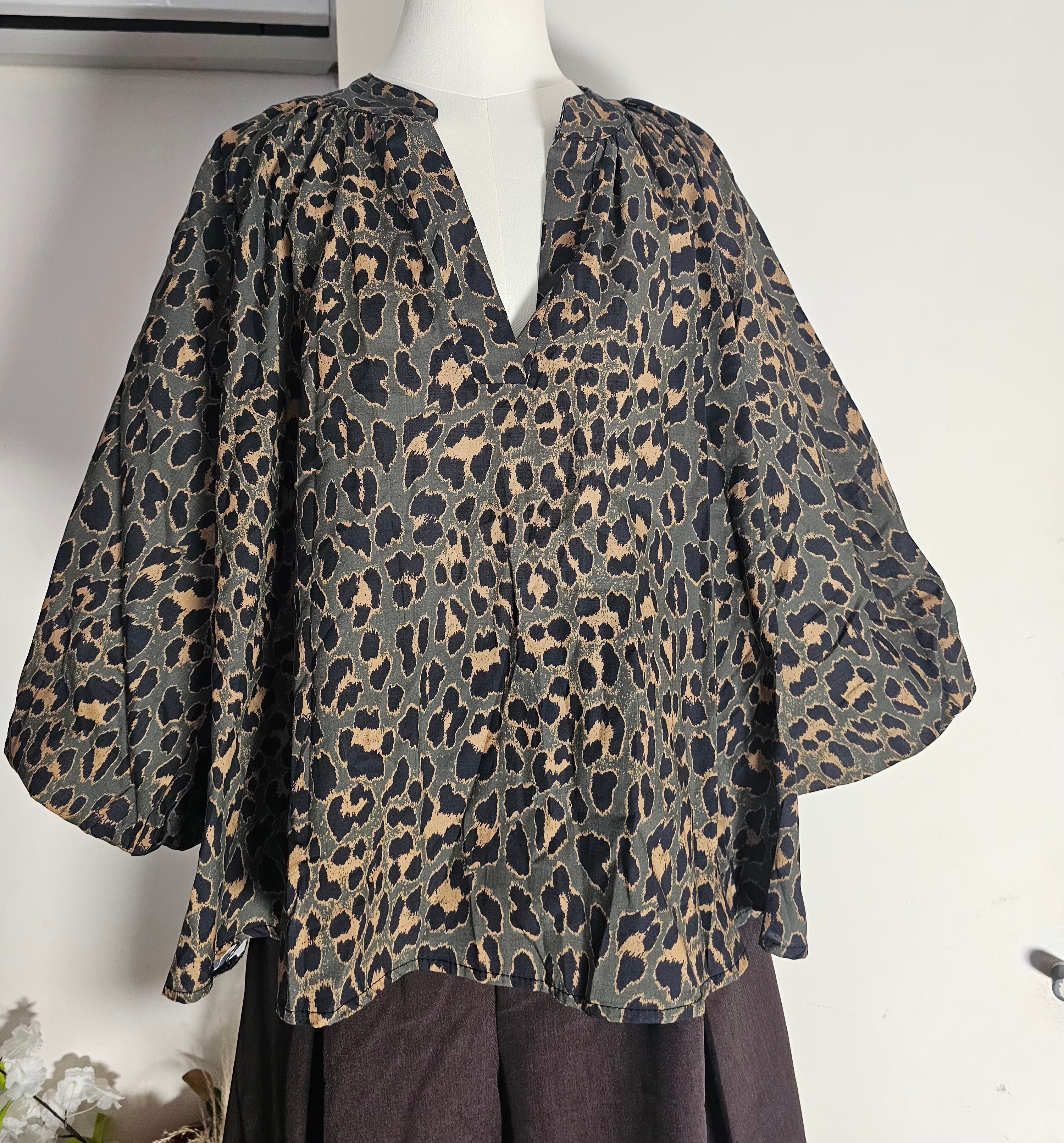 Blouse  Éloïse  manches bouffante