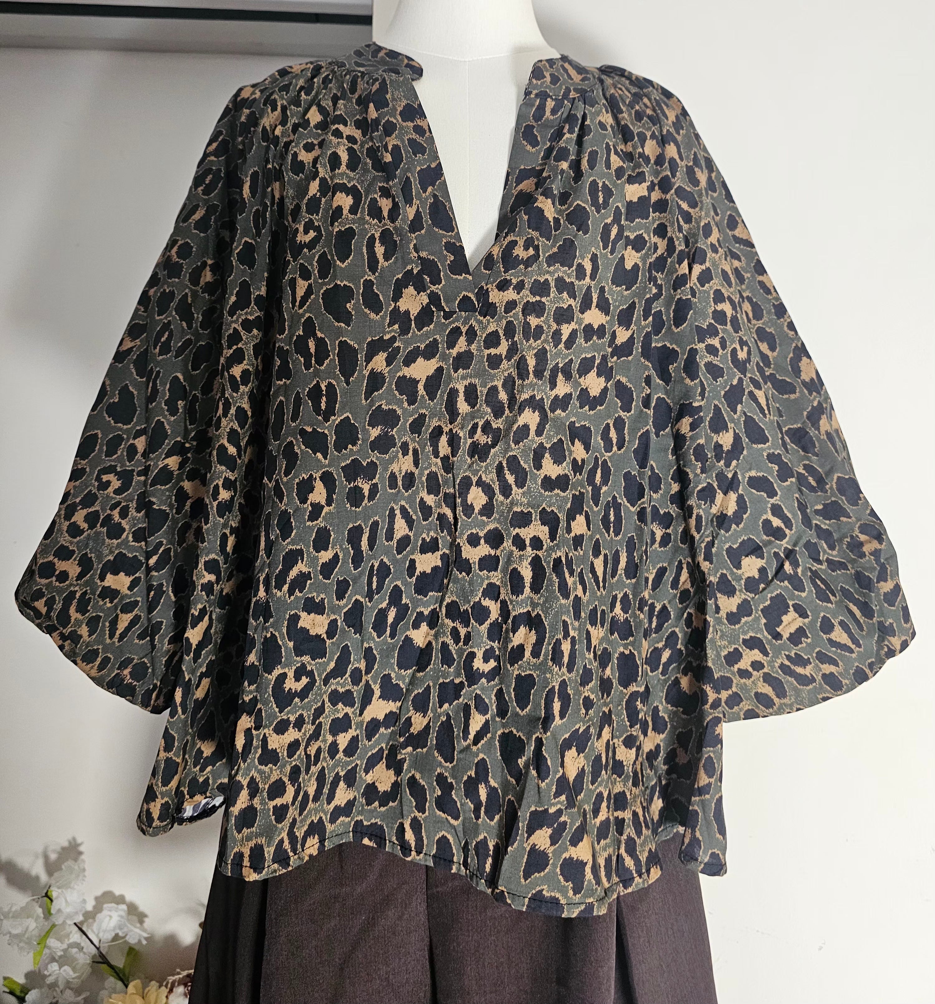 Blouse  Éloïse  manches bouffante
